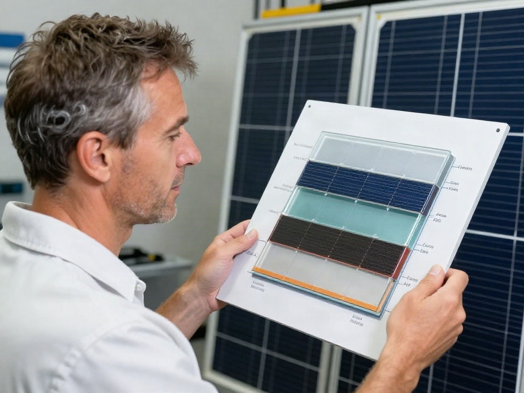 Glas Folie Module