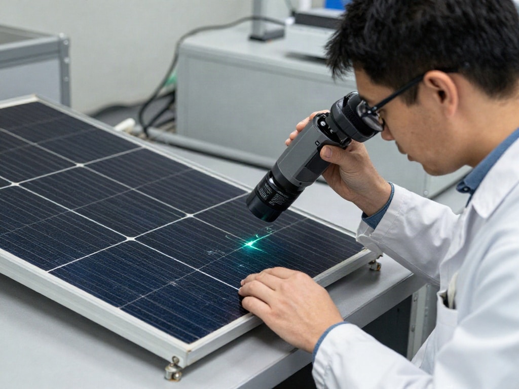 Mikrorisse Solarmodule