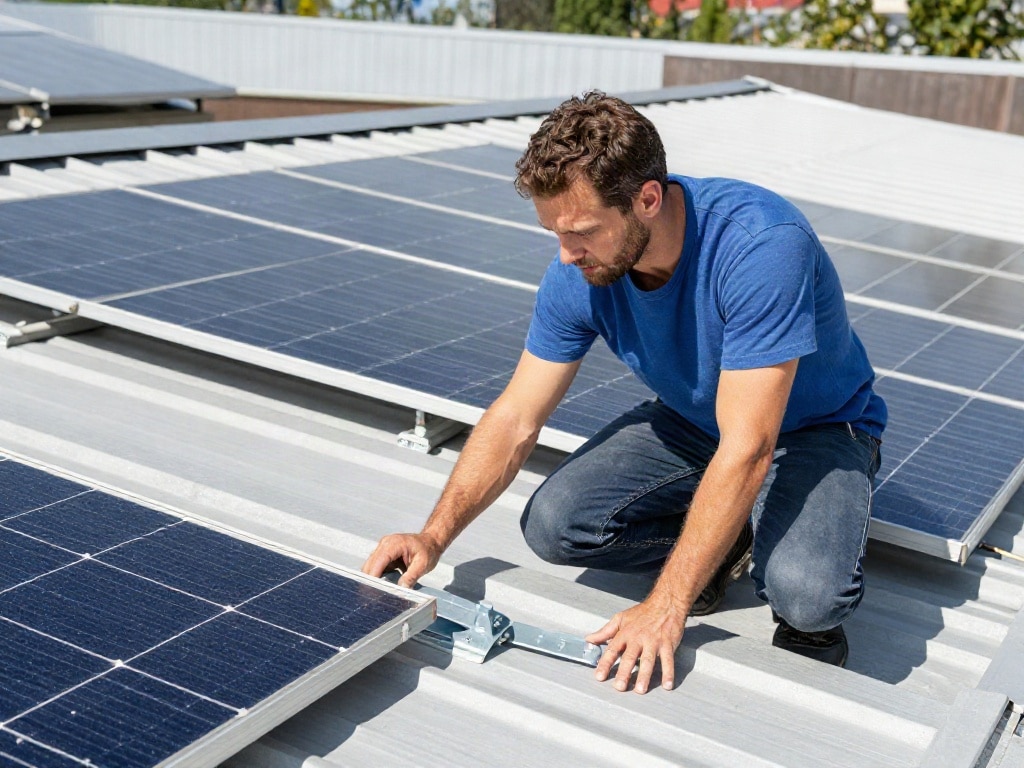 Photovoltaik Blechdach