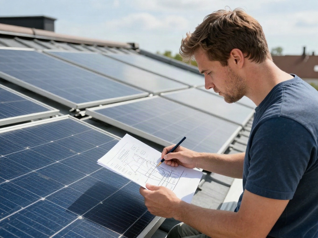 Photovoltaik Norddach