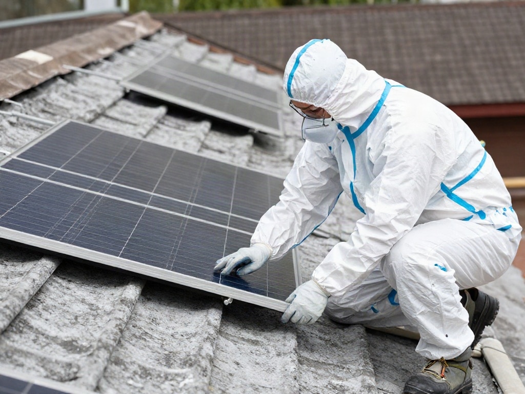 Photovoltaik Asbestdach