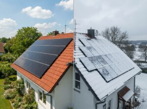 Photovoltaik Ertrag Sommer Winter