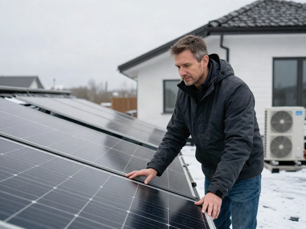Photovoltaik Wärmepumpe Winter
