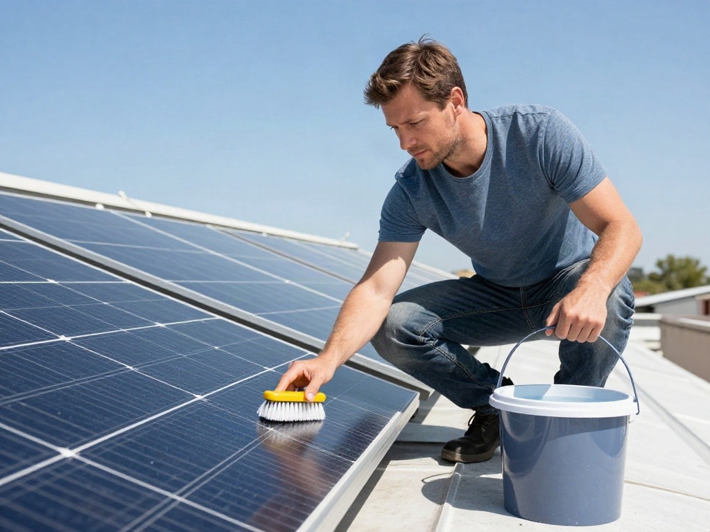 Photovoltaik Wartung selber machen