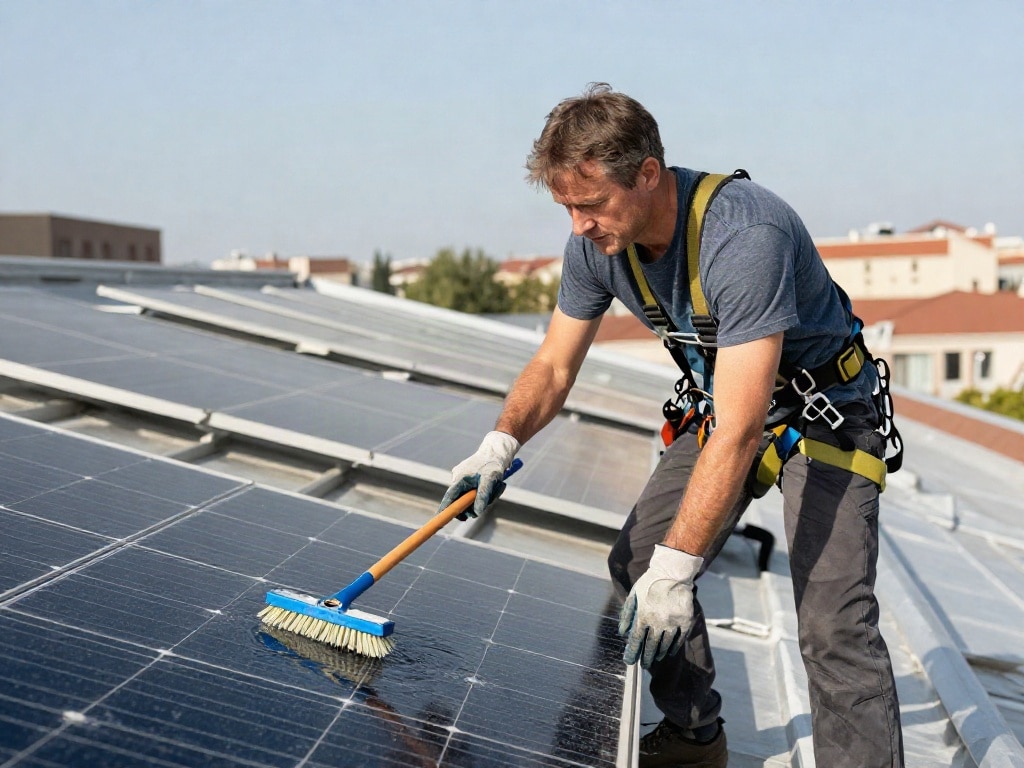 Photovoltaik Reinigung