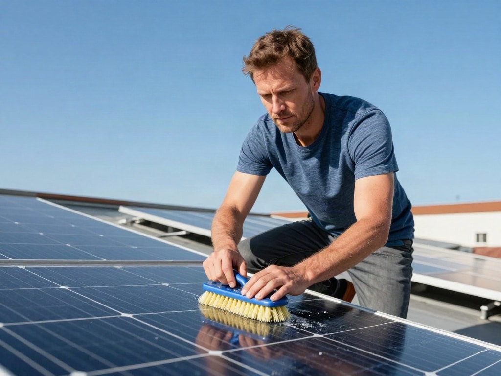 Solarmodule reinigen Hausmittel