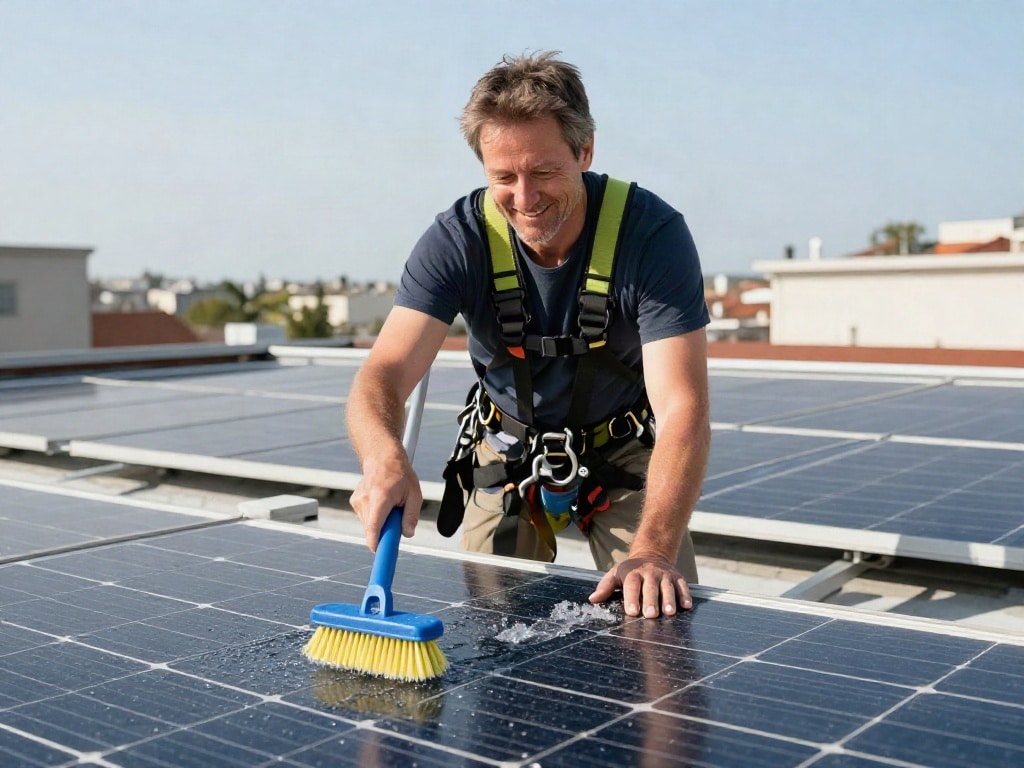Solarmodule reinigen